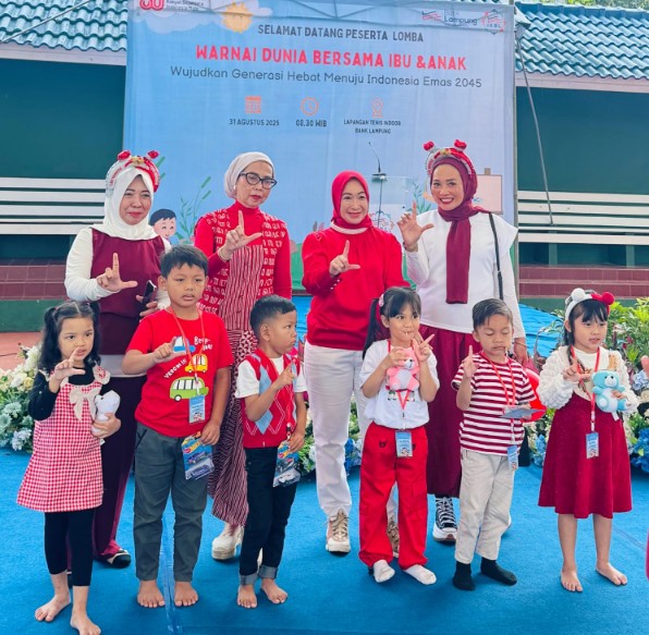 IKBL-Gelar-Lomba-Mewarnai-Ibu-dan-Anak,-Meriahkan-Hari-Anak-dan-HUT-ke-80-RI