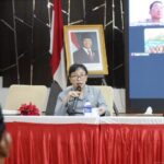 Kepala Kanwil Kemenkum Lampung Taufiqurrakhman membuka Musda I DPD NLPA Lampung
