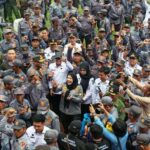Apel Akbar Satlinmas Indonesia di Lampung