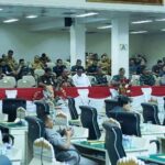 Wakil Gubernur Lampung menghadiri rapat paripurna DPRD membahas 12 Raperda usul inisiatif.