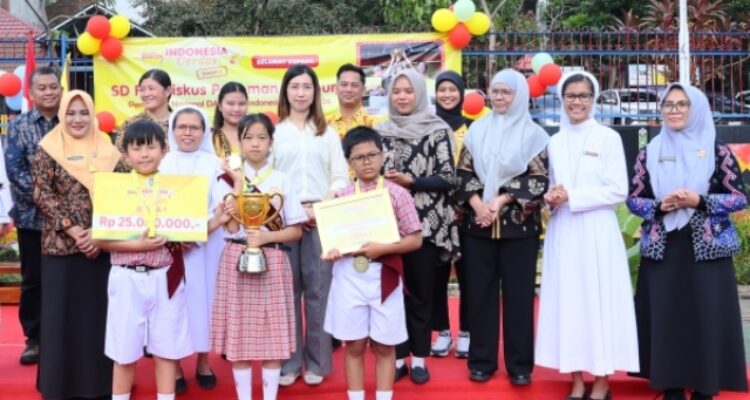 Tiga siswa SD Fransiskus 2 Pahoman juara DANCOW