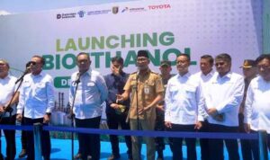 Gubernur Lampung Rahmat Mirzani Djausal launching Bioethanol Development Center Lampung