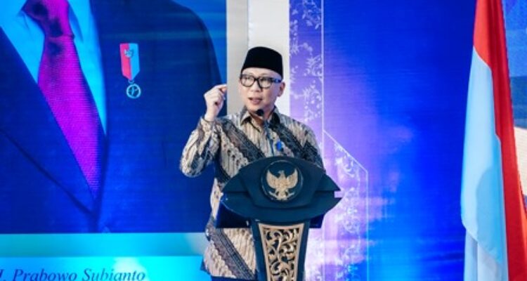 Gubernur Lampung Rahmat Mirzani Djausal dalam Seminar Nasional KDMP