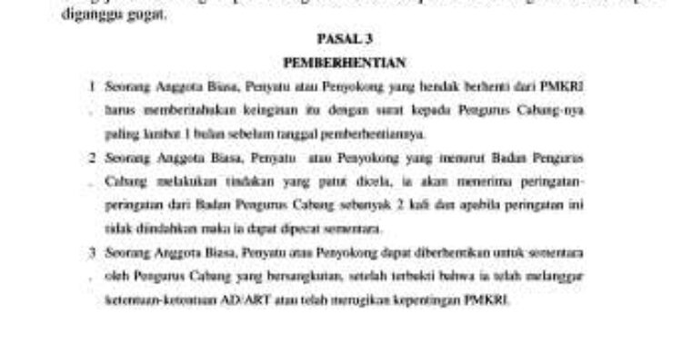 PMKRI Bandar Lampung dan Hak Jawab Pauli Diva Arini