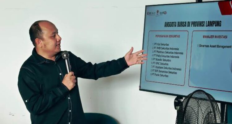 Investor muda pasar modal Lampung