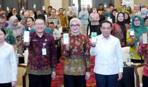 Jihan Nurlela saat peluncuran Peduli TB Lampung