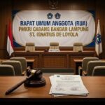 Rapat R Forum kemudian mengambil keputusan terkait pencabutan nomor anggota Pauli Diva Arini. Panitia Ad Hoc RUA terdiri dari Apriano Dos Reis, YuveUA PMKRI Bandar Lampung membahas pencabutan nomor anggota Pauli Diva Arini