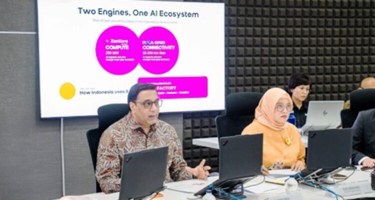 Vikram Sinha, Presiden Direktur dan CEO Indosat, dalam agenda perusahaan.
