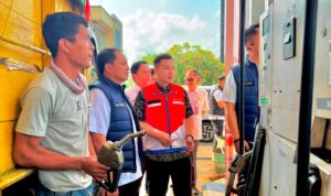 Sidak SPBU Bandar Lampung Pertamina