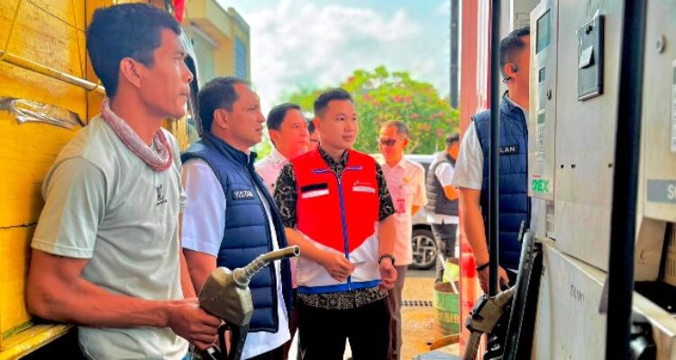 Sidak SPBU Bandar Lampung Pertamina