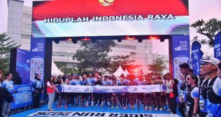 Gubernur Lampung Mirza hadir Siger Run 2026