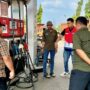 Antrean kendaraan di SPBU Lampung untuk BBM subsidi