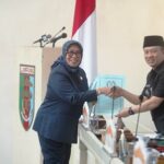 Sekda Lampung Marindo Kurniawan menghadiri rapat paripurna APBD Lampung 2027