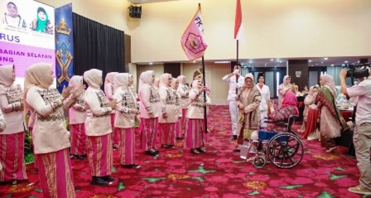 Pelantikan pengurus DPW FKI SBS Provinsi Lampung periode 2026–2029 di Bandar Lampung.