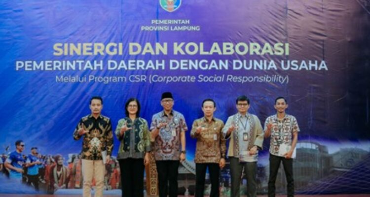 Gubernur Lampung Mirza mendorong CSR menjadi investasi sosial