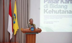 Seminar Nasional Nilai Ekonomi Karbon LPPM Universitas Lampung menuju Net Zero Emission 2060