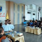 Gubernur Lampung Rahmat Mirzani Djausal memimpin rapat Program Desaku Maju di Bandar Lampung.