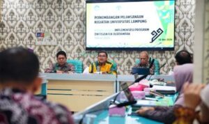 Asesmen lapangan akreditasi Prodi Teknik Pertanian Universitas Lampung oleh LAM PTIP tahun 2026